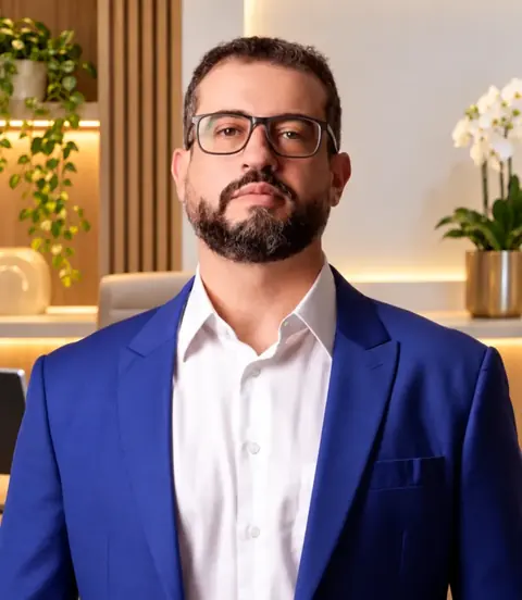 Retrato profissional de Dr. Daniel Gonçalves Leal Araujo