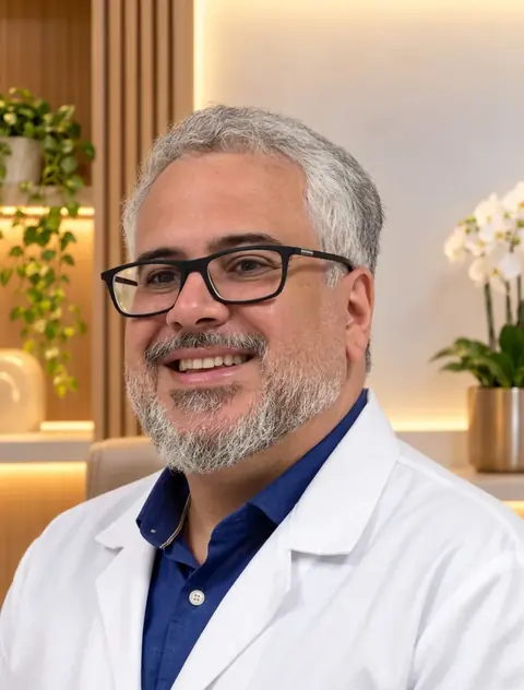 Retrato profissional de Dr. Elzon Barceles de S. Júnior