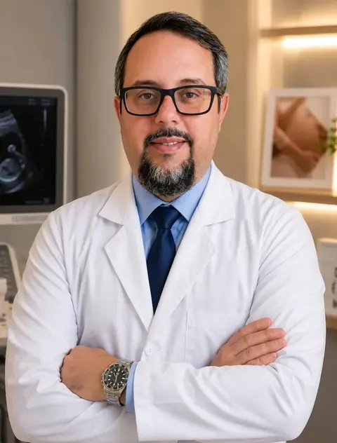 Retrato profissional de Dr. Felipe Cardoso da Mata