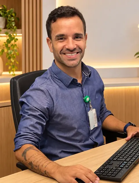 Retrato profissional de Dr. Tiago Neves Ferreira